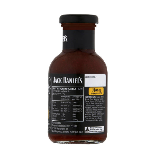 Jack Daniels Honey BBQ Sauce - 284g