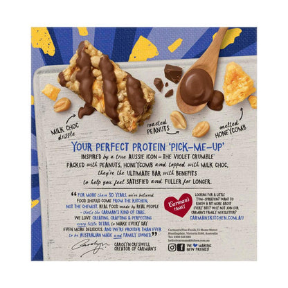 Carman's Protein Bars Violet Crumble 5 Pack - 200g