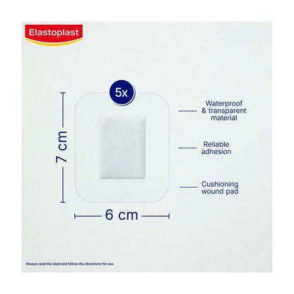 Elastoplast Dressing XL Waterproof - 5 pack