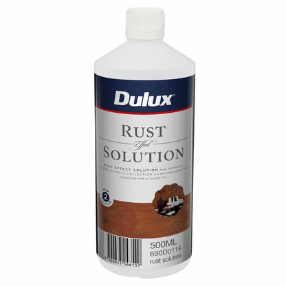 Dulux Design Rust Effect Solution 500ml Water Based Overnight Finish