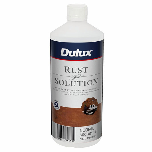 Dulux Design Rust Effect Solution 500ml Water Based Overnight Finish