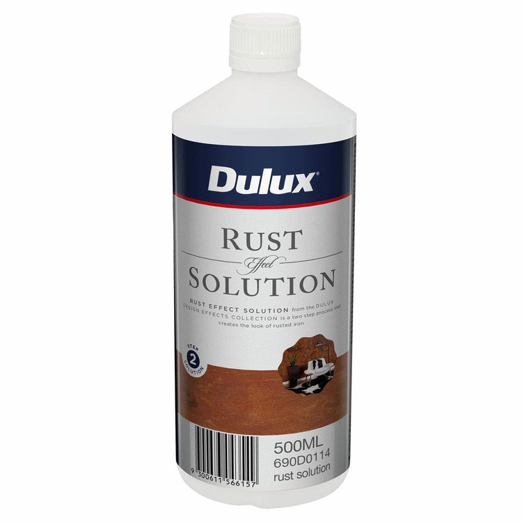 Dulux Design Rust Effect Solution 500ml Water Based Overnight Finish