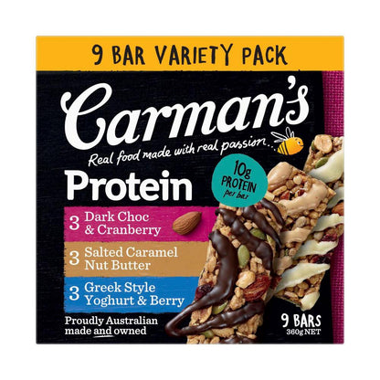 Carman's Protein Bars Variety Pack - 360g