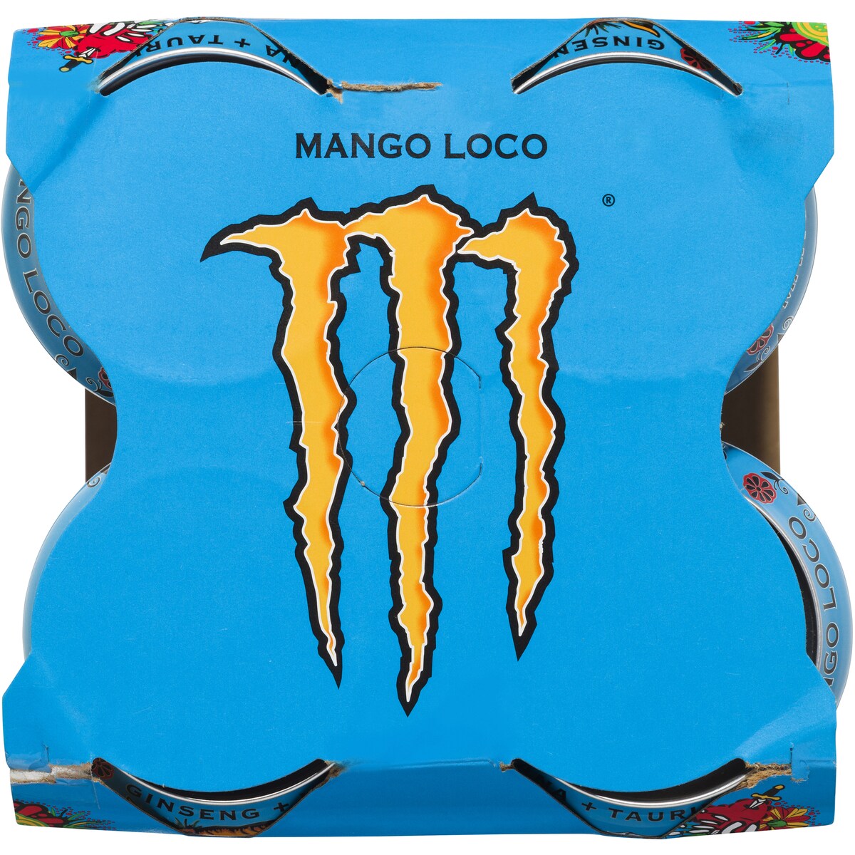 Monster Energy Juice Mango Loco 500ml x4 Pack