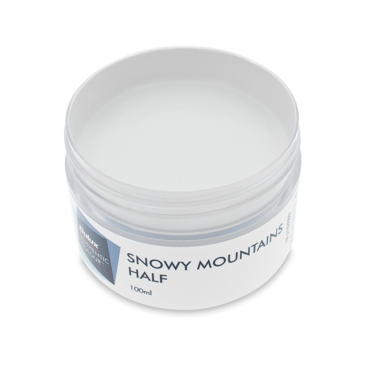 Dulux Snowy Mountains Half Sample Pot 100ml Water Based Low Sheen