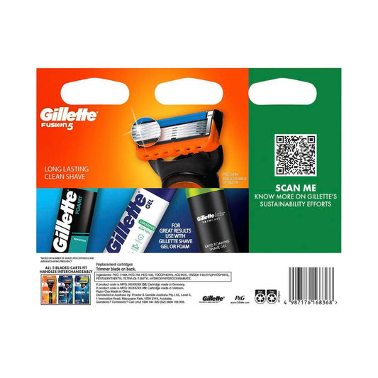 Gillette Fusion Manual Razor Blade Refills - 12 pack
