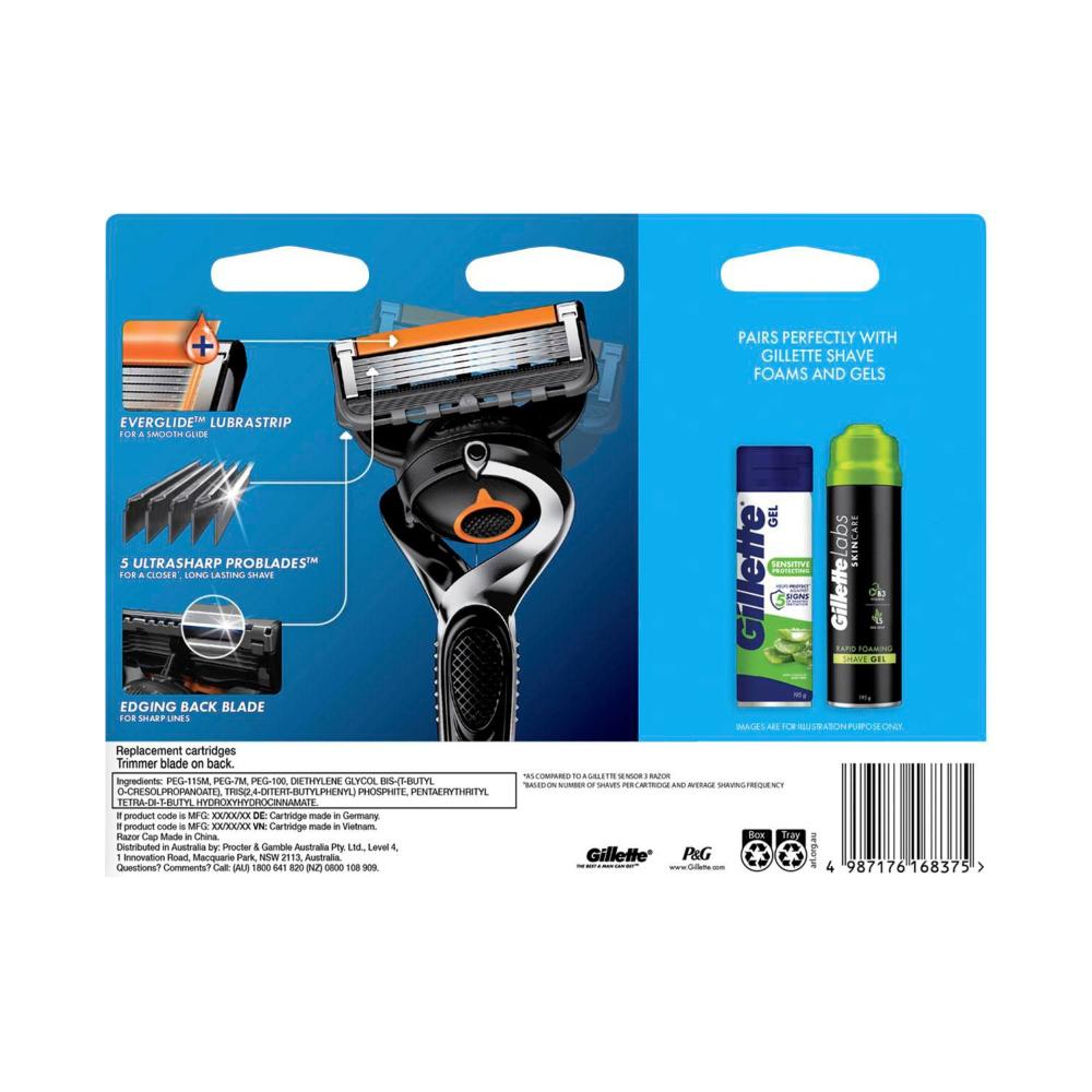 Gillette Proglide Manual Blade Refills - 12 pack