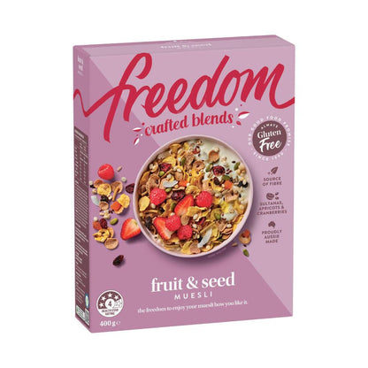 Freedom Crafted Blends Fruit & Seed Muesli - 400g