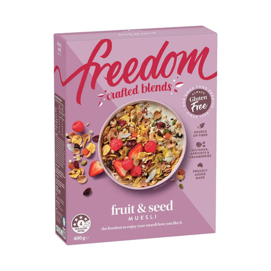 Freedom Crafted Blends Fruit & Seed Muesli - 400g