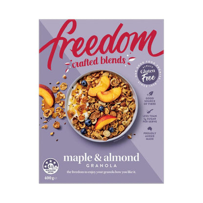 Freedom Crafted Blends Maple & Almond Granola - 400g