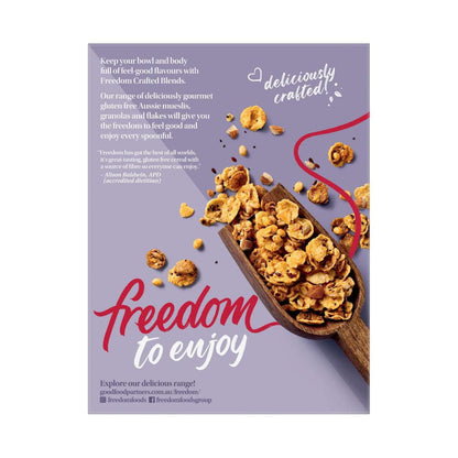 Freedom Crafted Blends Maple & Almond Granola - 400g