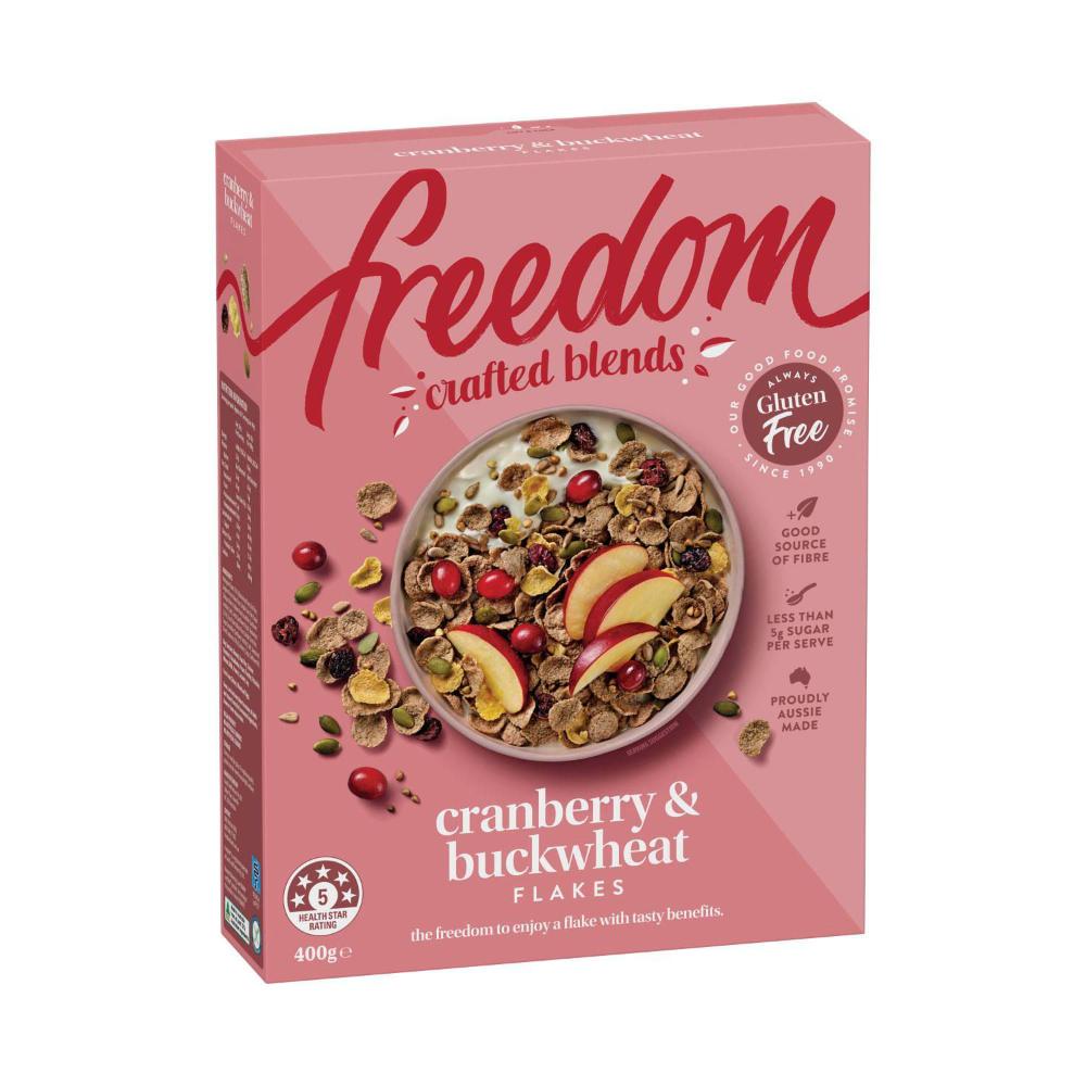 Freedom Crafted Blends Cranbery & Buckwheat Flakes - 400g