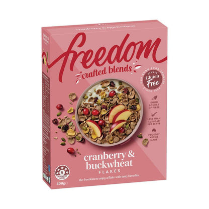 Freedom Crafted Blends Cranbery & Buckwheat Flakes - 400g