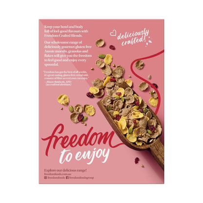 Freedom Crafted Blends Cranbery & Buckwheat Flakes - 400g