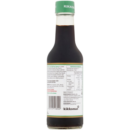 Kikkoman Naturally Brewed Soy Sauce Less Salt 250ml