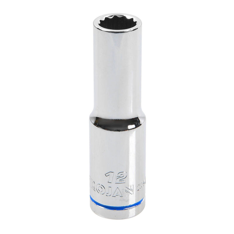 Trojan Deep Socket - 12mm - 1/2" Drive