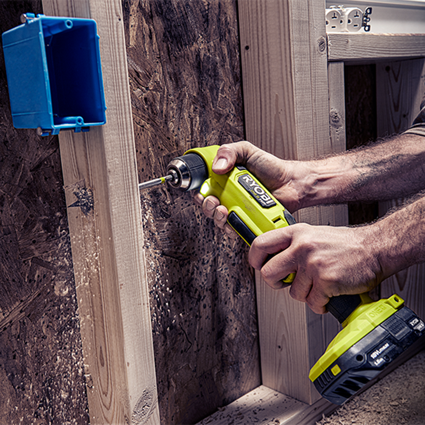 Ryobi Brushless Angle Drill - 89.5mm - 40Nm - Tool Only