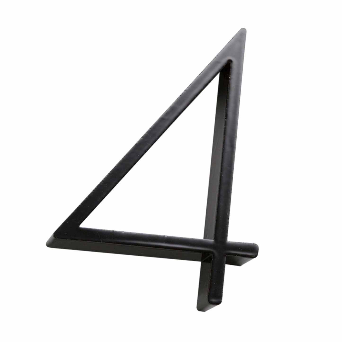 Sandleford House Number 4 - 120mm - Black