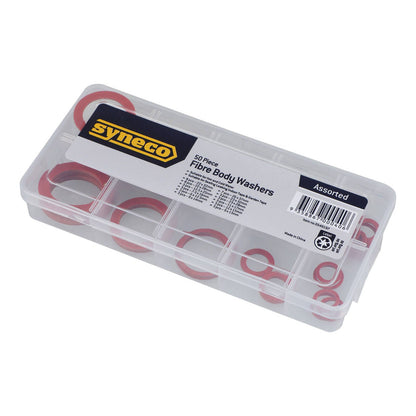 Syneco Assorted Fibre Body Washers - 50 Pack