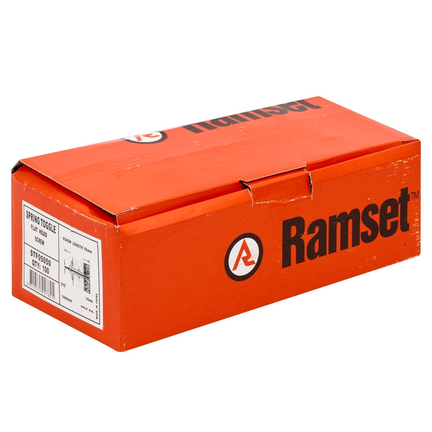 Ramset Spring Toggle Screws - 3/16" x 50mm - 20 Pack