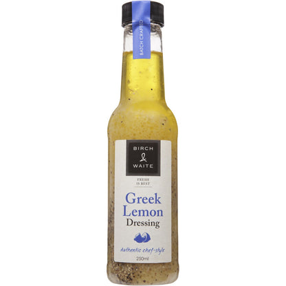 Birch & Waite Greek Lemon Dressing 250mL