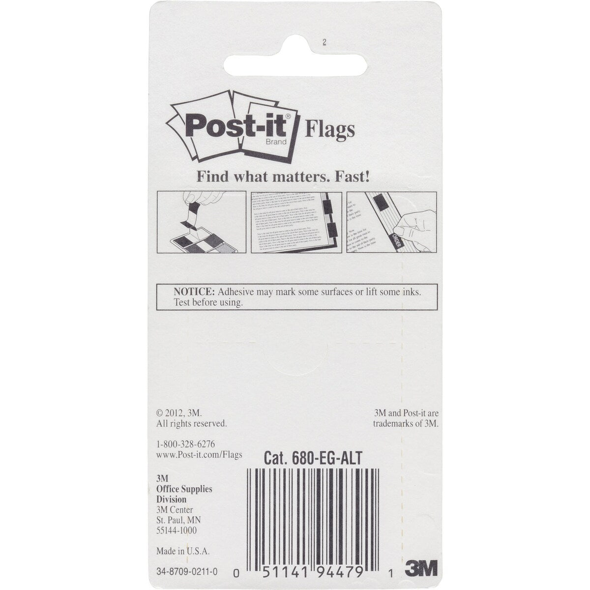 Post-it Flags 680 Eg Alt Each