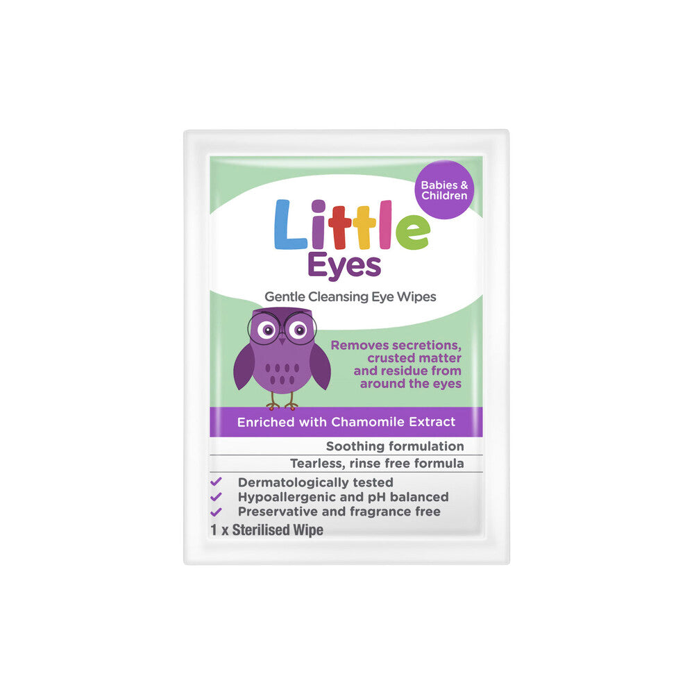 Little Eyes Cleansing Wipes - 30 pack