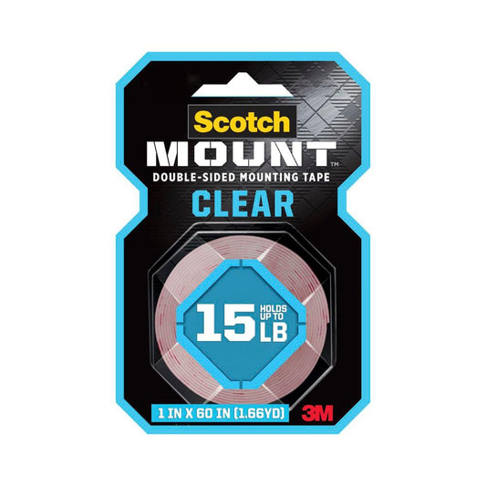 Scotch Clear Mounting Tape - 1 PACK