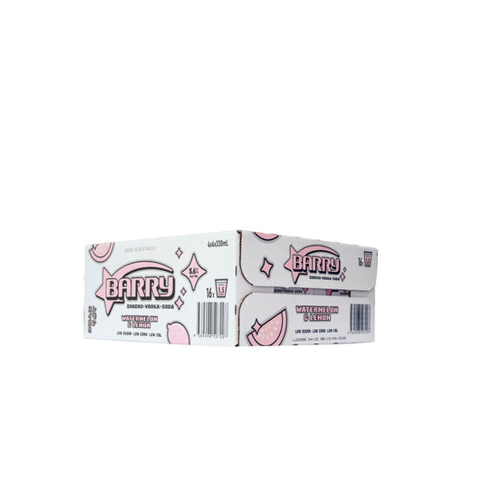 Barry Watermelon & Lemon Can 330ml - 16 Pack