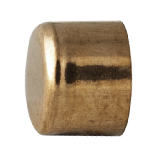 Brasshards Copper Capillary End Cap - 15mm