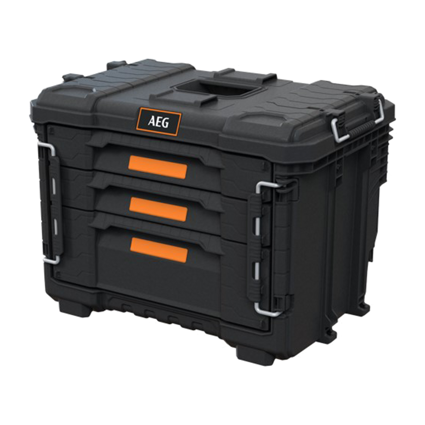 AEG Quickstack 2.0 3-Drawer Toolbox - 385 x 411 x 566mm
