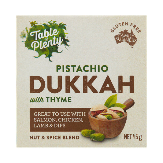 Table Of Plenty Dukkah Pistachio Spice Mix - 45g