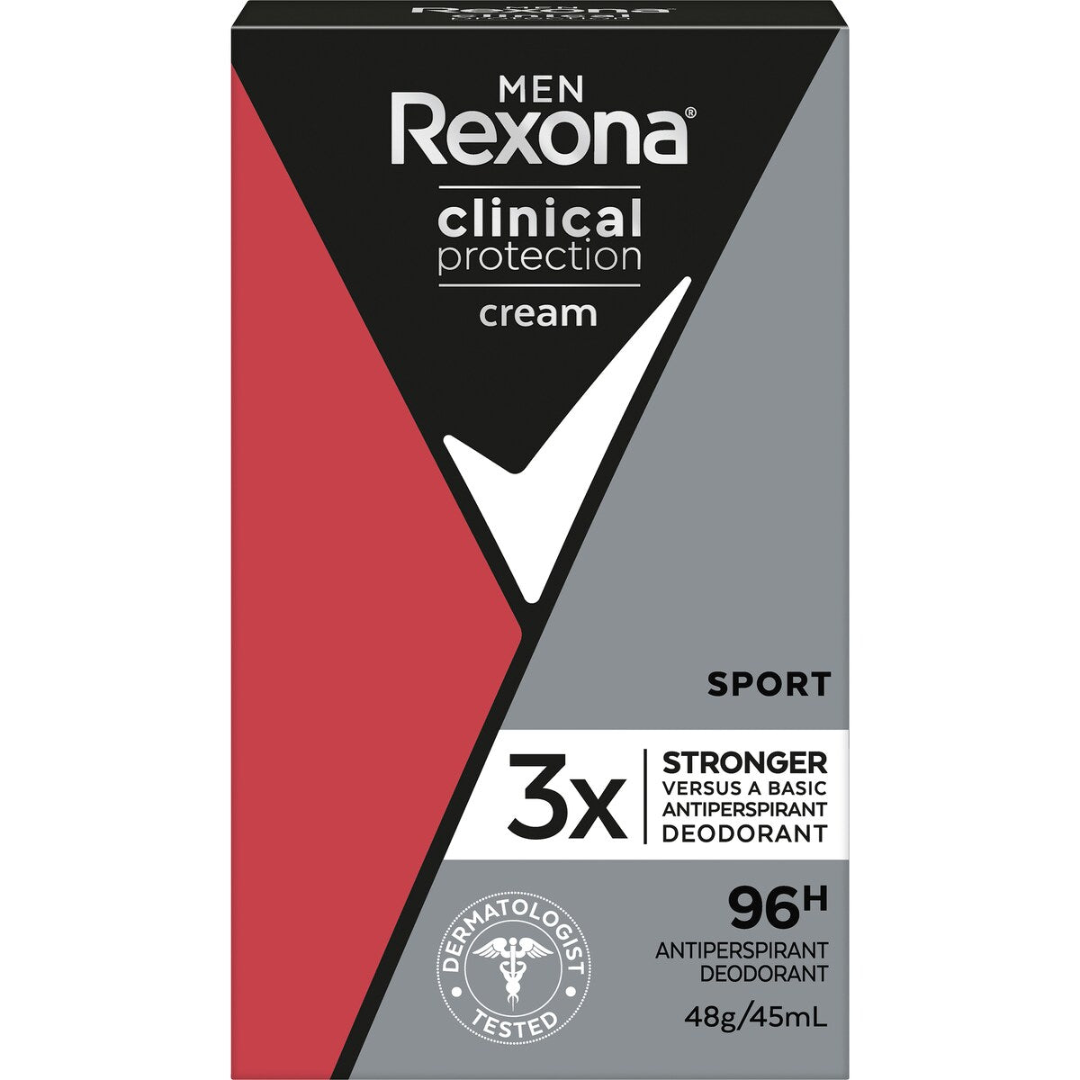 Rexona For Men Clinical Protection Antiperspirant Deodorant Sport 45ml