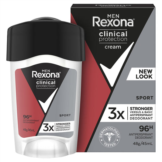 Rexona For Men Clinical Protection Antiperspirant Deodorant Sport 45ml
