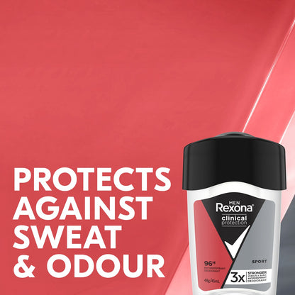 Rexona For Men Clinical Protection Antiperspirant Deodorant Sport 45ml