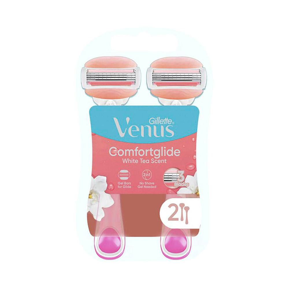 Gillette Venus Comfort Glide White Tea Disposable Razors - 2 pack