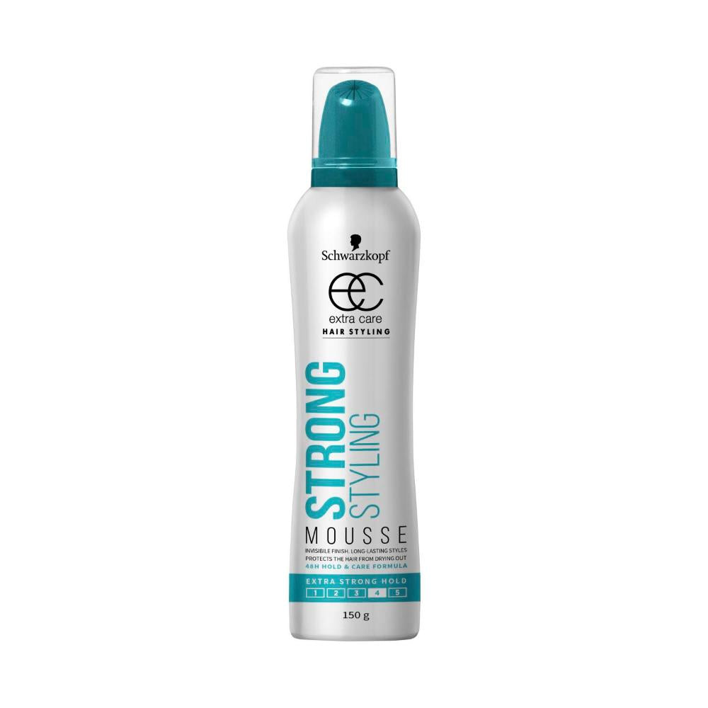 Schwarzkopf Extra Care Strong Hold Mousse - 150g