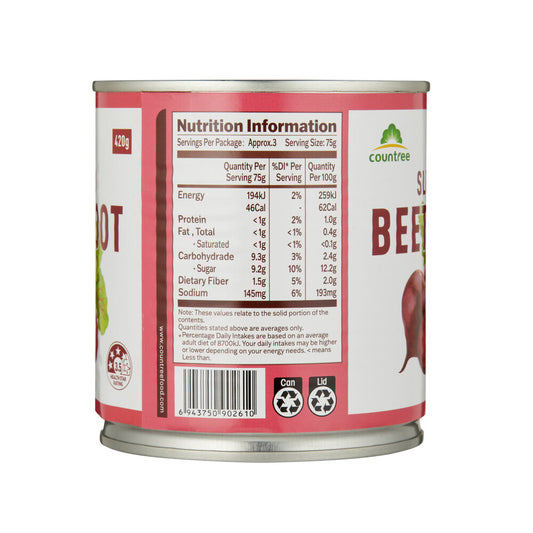 Countree Sliced Beetroot - 420g