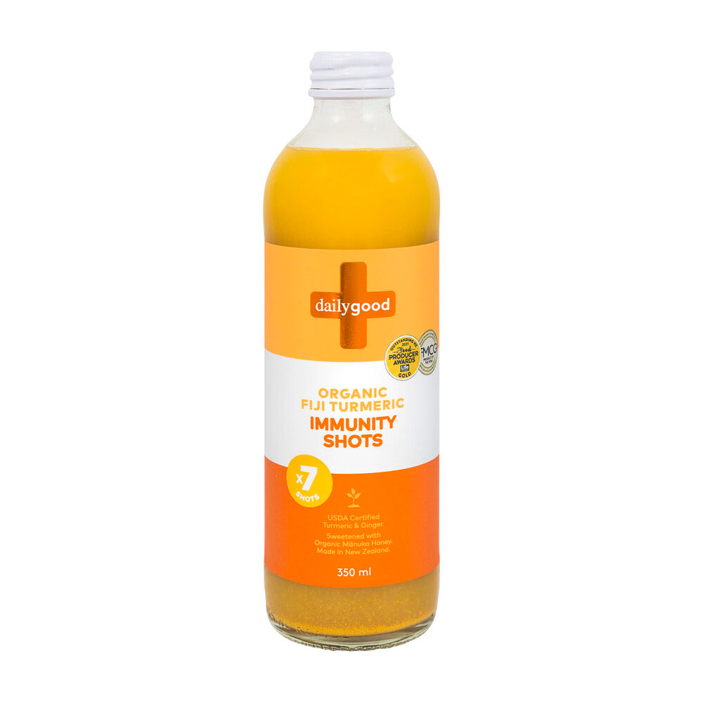 Daily Good Organic Fiji Turmeric Immunity Shots - 350mL