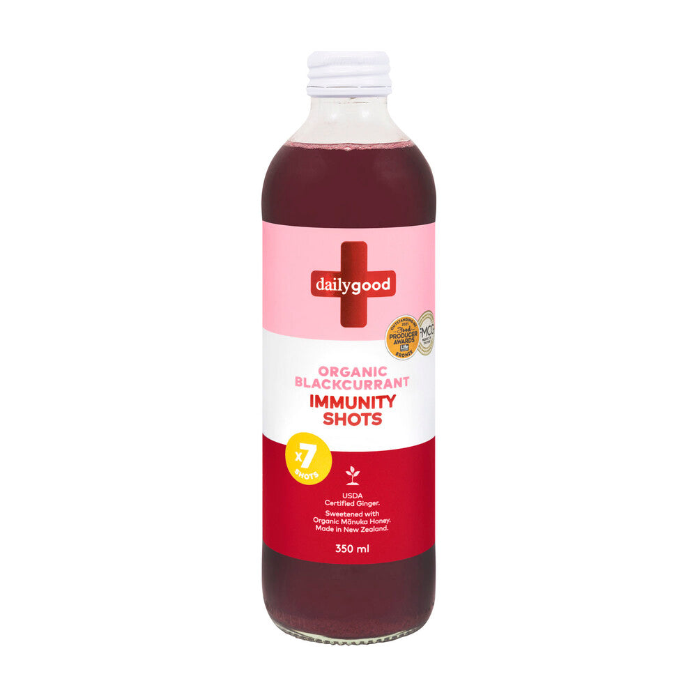 Daily Good Organic Blackcurrant Immunity Shots - 350mL