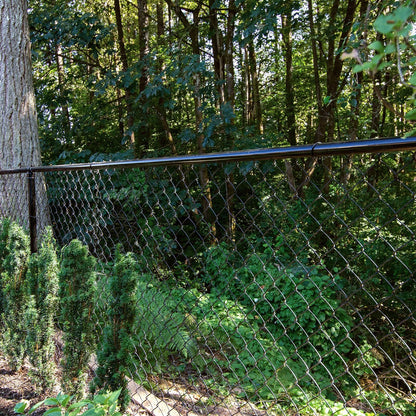 Peak Chain Link Fencing - Black Steel Bracing Wire - 30m