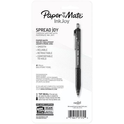 Paper Mate Inkjoy 300rt Ballpoint Pens Black 4 Pack
