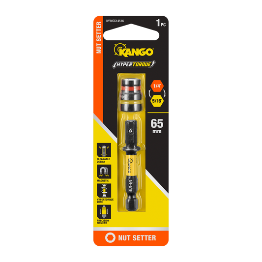 Kango HYPERTORQUE Impact Magnetic Cleanable Nut Setter 1/4" - 5/16"