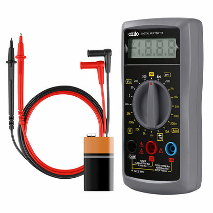 Ozito Digital Multimeter - 300V 10A