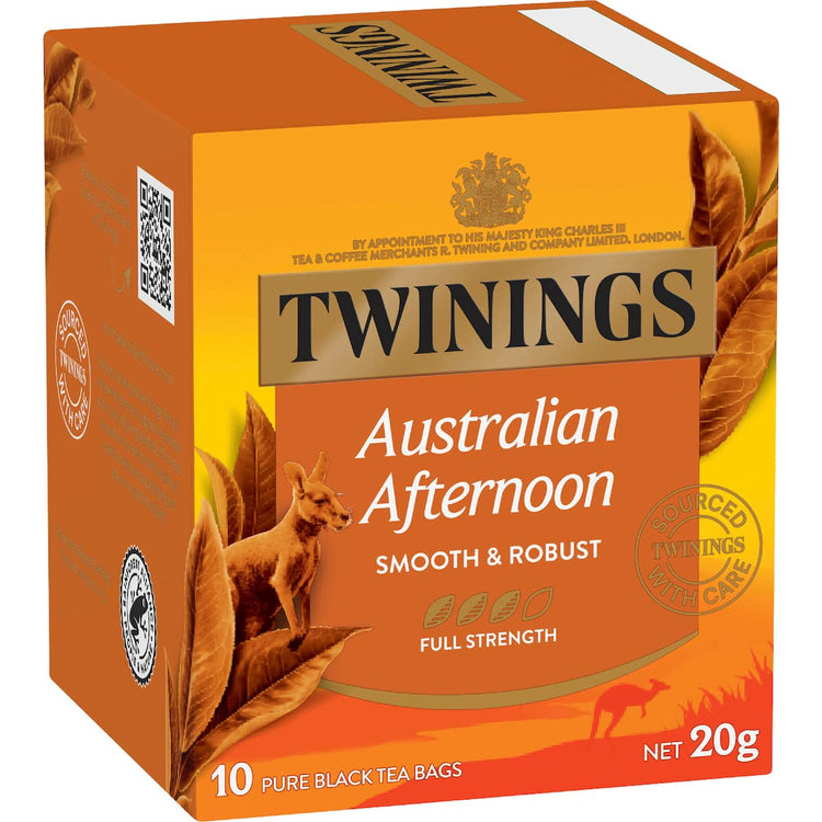 Twinings Australian Afternoon Black Tea Bags 10 Pack