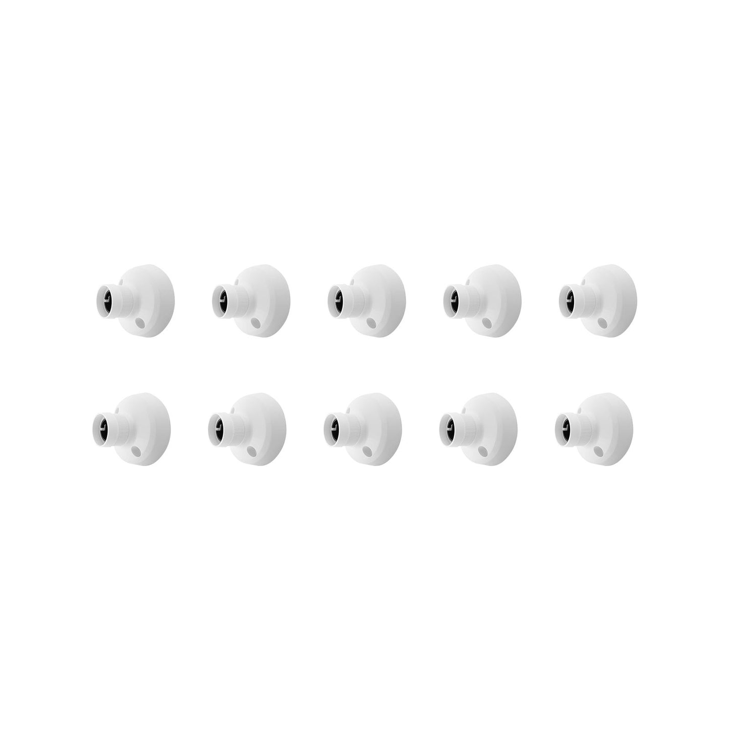 DETA B22 Bayonet Batten Holder - 10 Pack