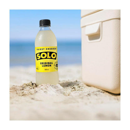 Solo Thirst Crusher Original Lemon Soft Drink Bottle - 600mL
