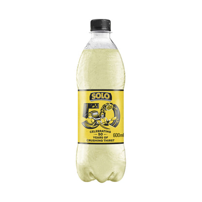 Solo Thirst Crusher Original Lemon Soft Drink Bottle - 600mL