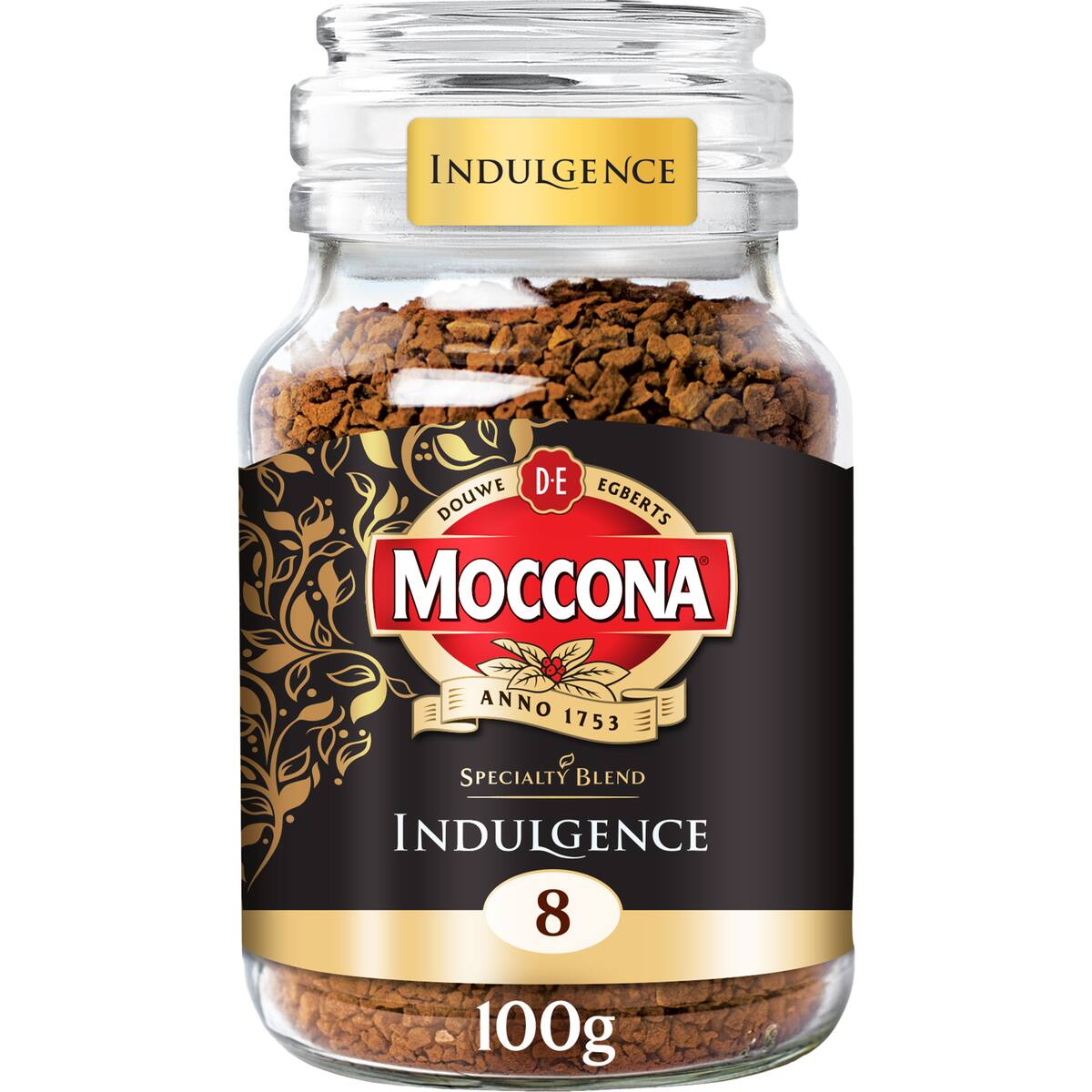 Moccona Freeze Dried Instant Coffee Specialty Blend Indulgence 100g