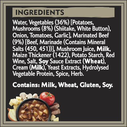 Heinz Big N Chunky Steak & Mushroom Soup Ready Meals 535g